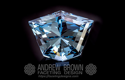 Safe Guard - A collection of my best Gemstone Faceting Designs Volume 7 Safe Guard gem facet diagram